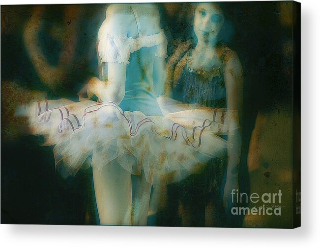 Dance Acrylic Print featuring the photograph Ballerina Discussions by Craig J Satterlee