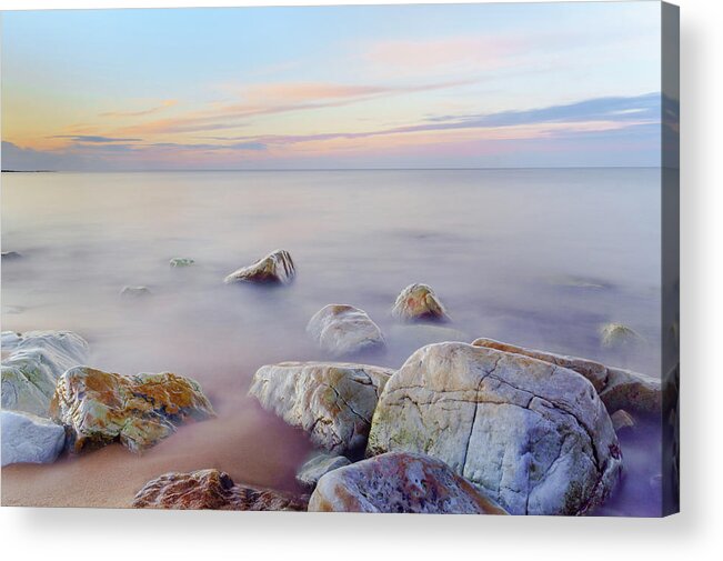 Baltic Acrylic Print featuring the photograph Baltic Zen III by Dmytro Korol