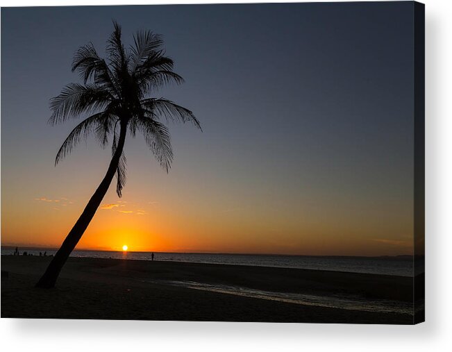 Palm Acrylic Print featuring the photograph Bantayan Sunrise by James BO Insogna