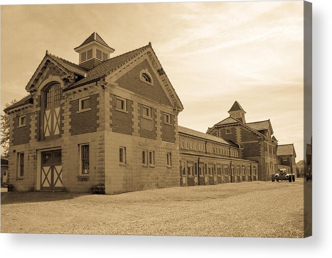 O.c. Barber Acrylic Print featuring the photograph Barber Piggery NW by Darrell Foster