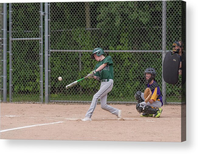  Acrylic Print featuring the photograph Batting V by James Meyer