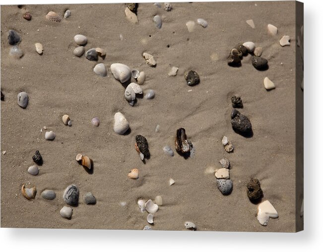 Texture Acrylic Print featuring the photograph Beach 1121 by Michael Fryd