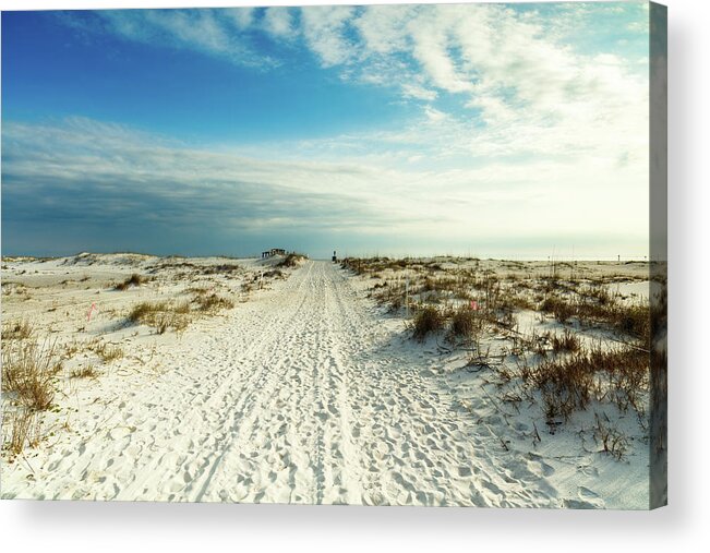 Gulf Of Mexico Acrylic Print featuring the photograph Beach Harmony by Raul Rodriguez