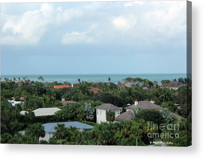 Florida Acrylic Print featuring the photograph Beautiful Vero Beach Florida by Megan Dirsa-DuBois