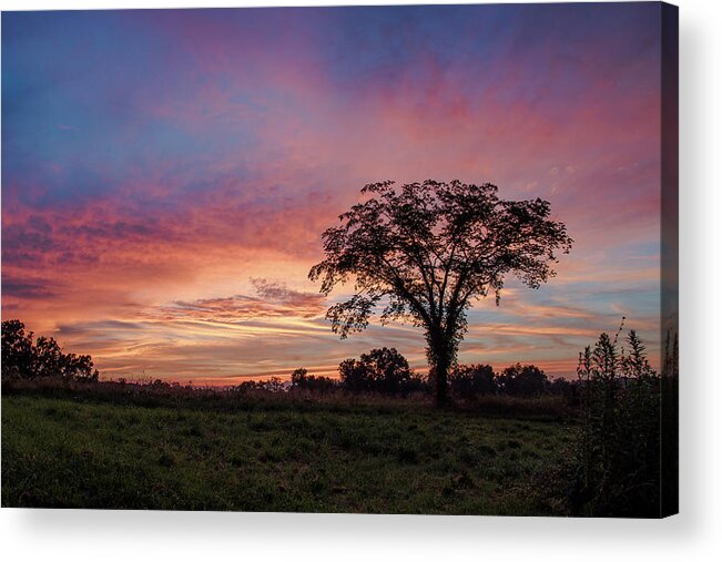 Sunset Acrylic Print featuring the photograph Beauty After The Storm by Holden The Moment