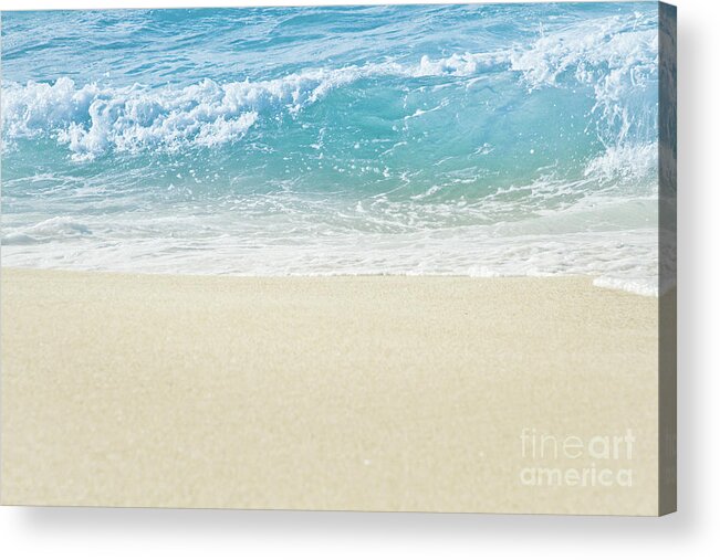 Beach Acrylic Print featuring the photograph Beauty Surrounds Us by Sharon Mau