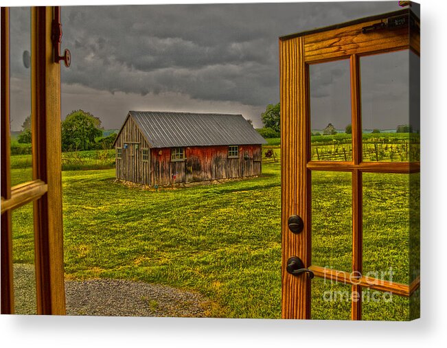 Door Acrylic Print featuring the photograph Before the Storm by William Norton