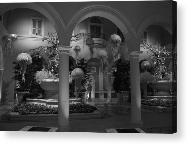 Beautiful Entrance Acrylic Print featuring the photograph Bellagio Entrance by Ivete Basso Photography