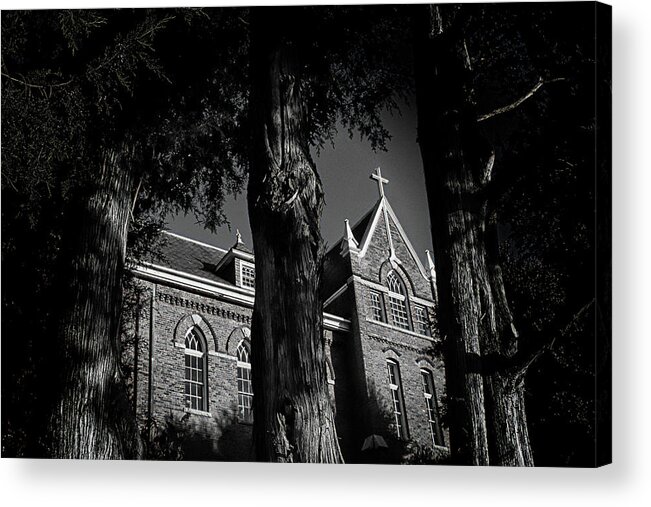 Belmont Abbey Acrylic Print featuring the photograph Belmont Abbey by Jessica Brawley
