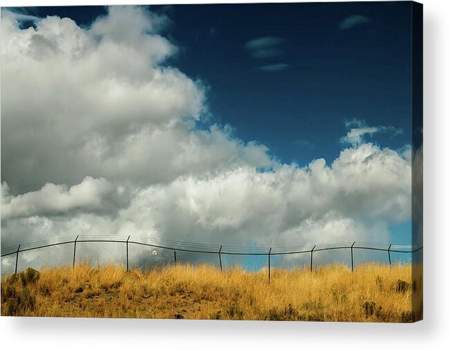 Clouds Acrylic Print featuring the photograph Billowing Clouds by Kami McKeon