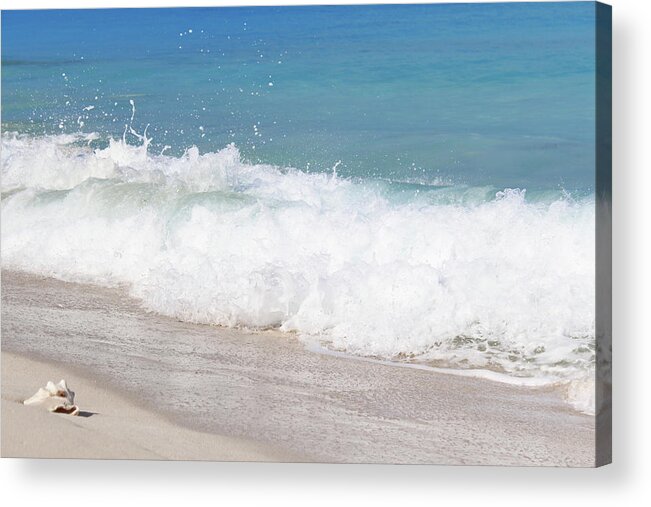 Wave Acrylic Print featuring the photograph Bimini Wave Sequence 5 by Samantha Delory