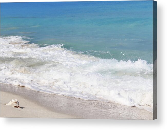 Wave Acrylic Print featuring the photograph Bimini Wave Sequence 6 by Samantha Delory