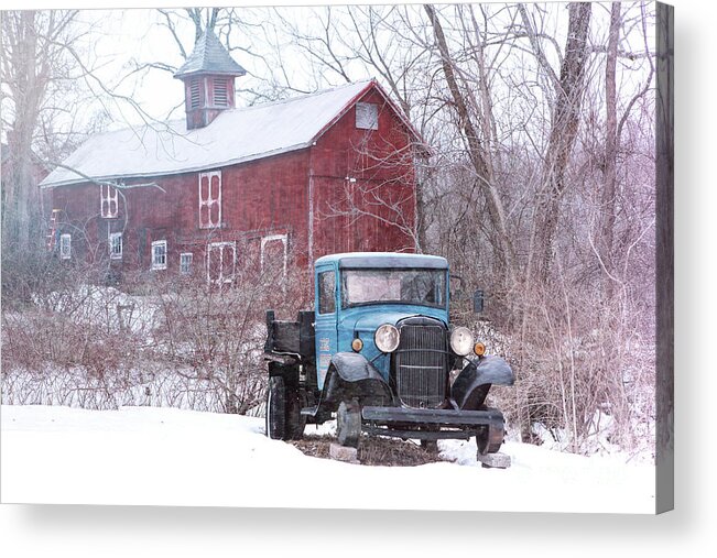 Truck Acrylic Print featuring the photograph Blocked by Nicki McManus
