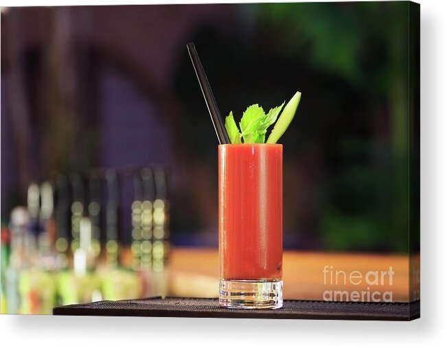 Bloody Mary Forever Acrylic Print featuring the photograph Bloody Mary forever by Ekaterina Molchanova