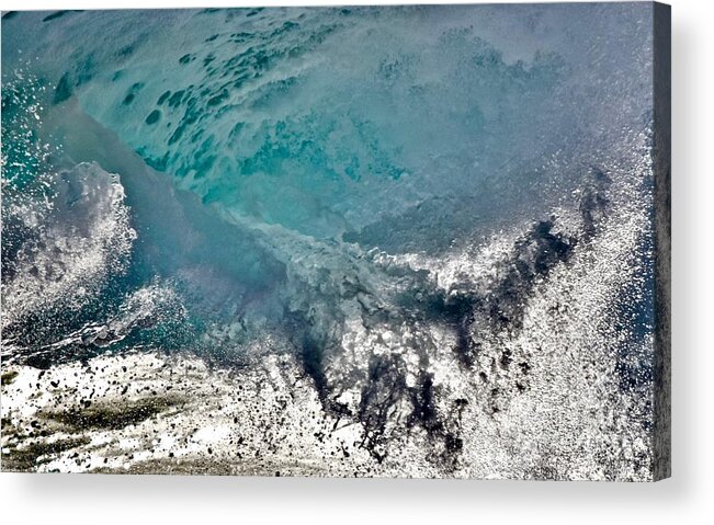 Ocean Acrylic Print featuring the photograph Blue Emotion by Debra Banks