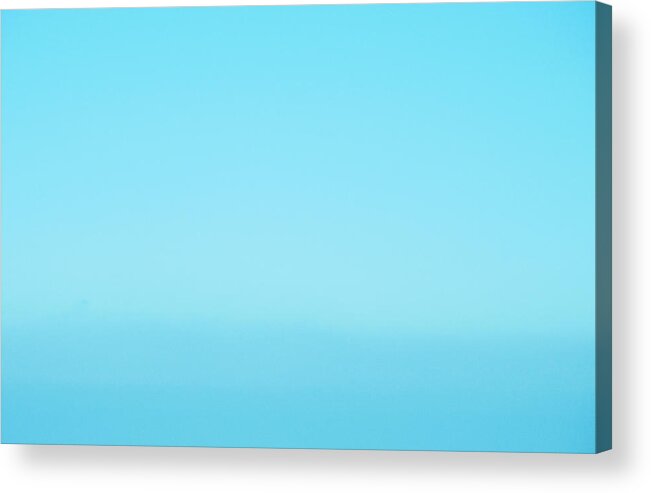 Blue Acrylic Print featuring the photograph Blue Heaven Abstract by Tony Grider