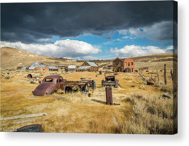 Bodie Acrylic Print featuring the photograph Bodie California by Mike Ronnebeck