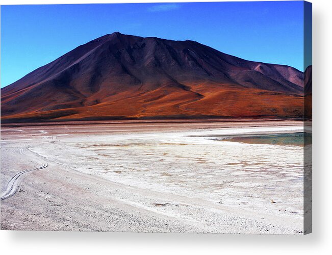 Color Acrylic Print featuring the photograph Bolivian Altiplano, South America by Aidan Moran