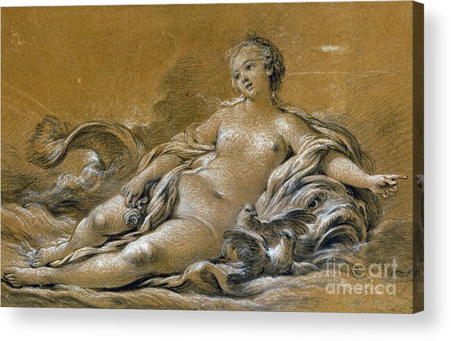18th Century Acrylic Print featuring the photograph Boucher: Venus by Granger