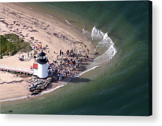 2 Easton Street Nantucket Massachusetts 02554 Acrylic Print featuring the photograph Brant Point Lighthouse Nantucket Massachusetts by Duncan Pearson