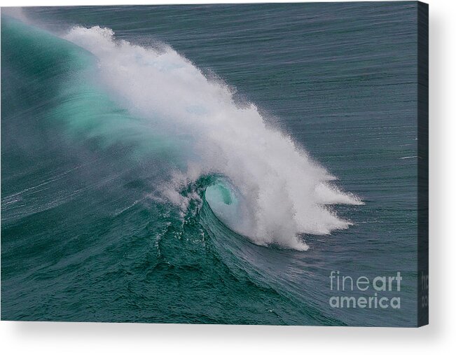 Wave Acrylic Print featuring the photograph Breaker by Howard Ferrier