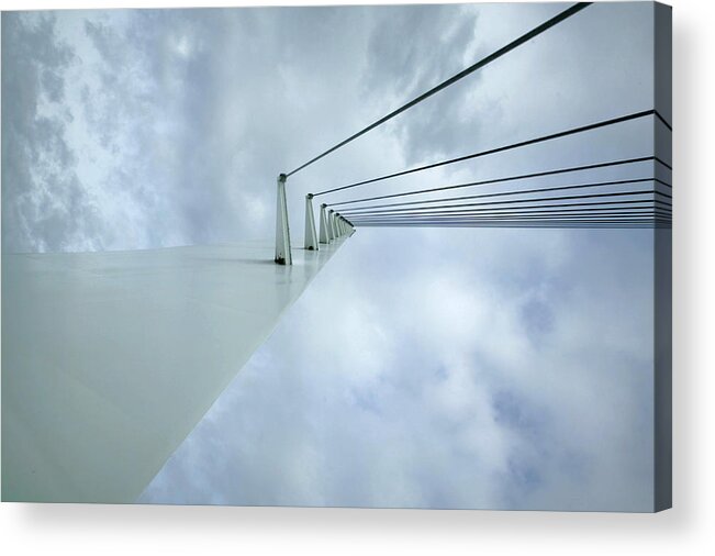 Sundial Bridge Acrylic Print featuring the photograph Bridge to Heaven by Jeff Burgess