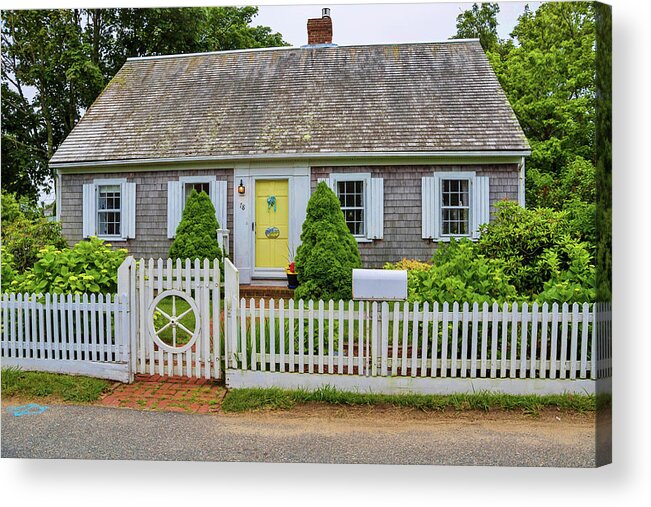 Chatham Acrylic Print featuring the photograph Bright Chatham Home by Marisa Geraghty Photography