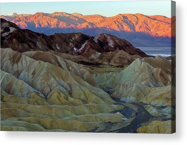 Death Valley Acrylic Print featuring the photograph Brilliant and Subdued by John Hight