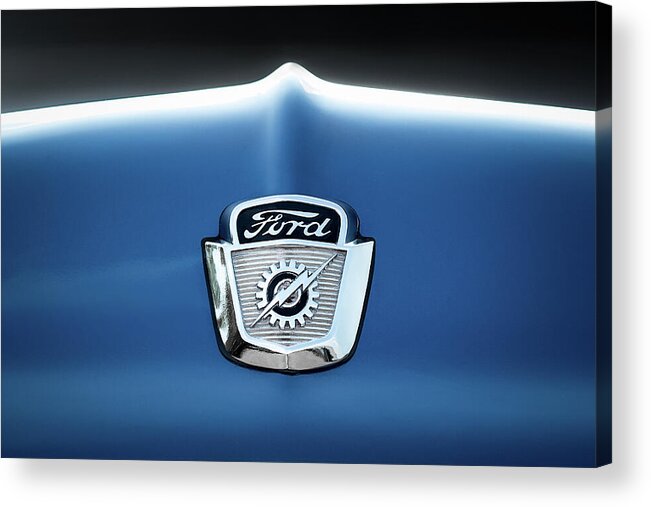 Hood Ornament Acrylic Print featuring the digital art Built Tough by Douglas Pittman