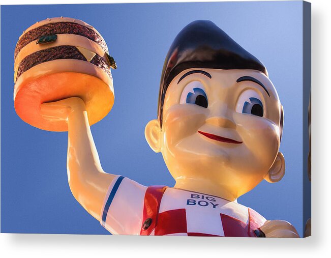 Big Boy Acrylic Print featuring the photograph Burger Bob by Daniel George