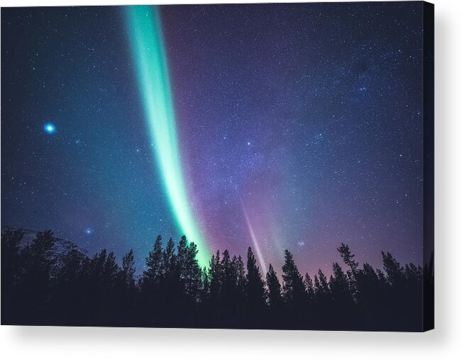 Jupiter Acrylic Print featuring the photograph By Jupiter by Tor-Ivar Naess