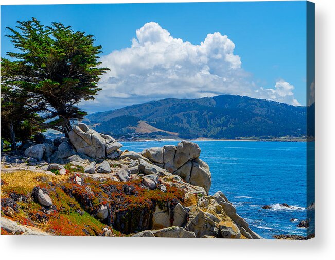 Monterey Acrylic Print featuring the photograph By the Sea by Derek Dean
