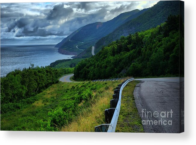 Nova Scotia Acrylic Print featuring the photograph Cabot Trail by Joe Ng