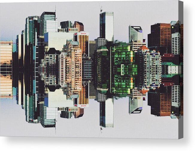 Calgary Acrylic Print featuring the photograph Calgary, Part 1 by Julius Reque