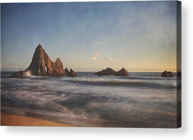 Martins Beach Acrylic Print featuring the photograph Can't Take My Mind Off of You by Laurie Search