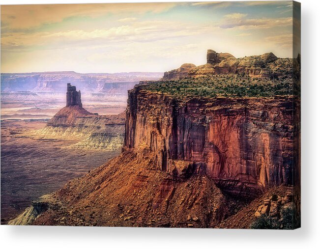Utah Acrylic Print featuring the photograph Canyonlands National Park Utah 01 by Thomas Woolworth