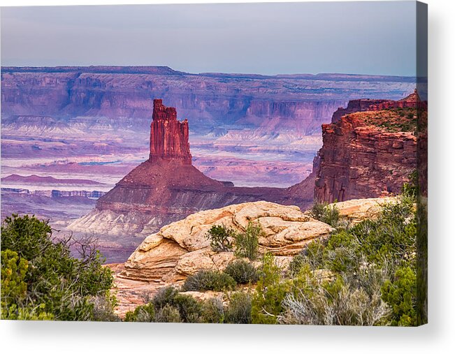 Canyonlands Acrylic Print featuring the photograph Canyonlands Utah Views by James BO Insogna
