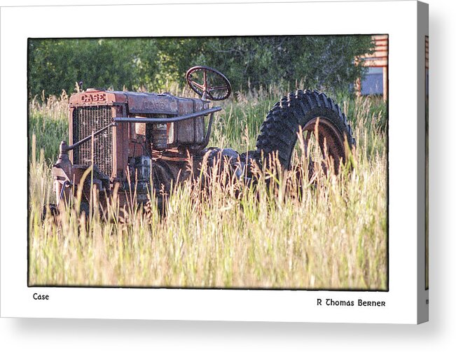  Acrylic Print featuring the photograph Case by R Thomas Berner