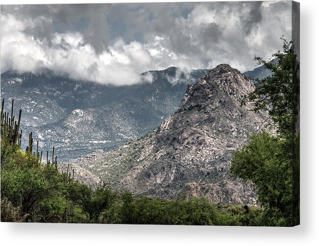 Catalina Mountains Acrylic Print featuring the photograph Catalina Mountains by Tam Ryan