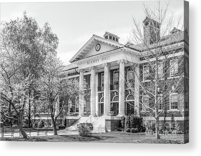 Cedar Crest Acrylic Print featuring the photograph Cedar Crest College Blaney Hall by University Icons