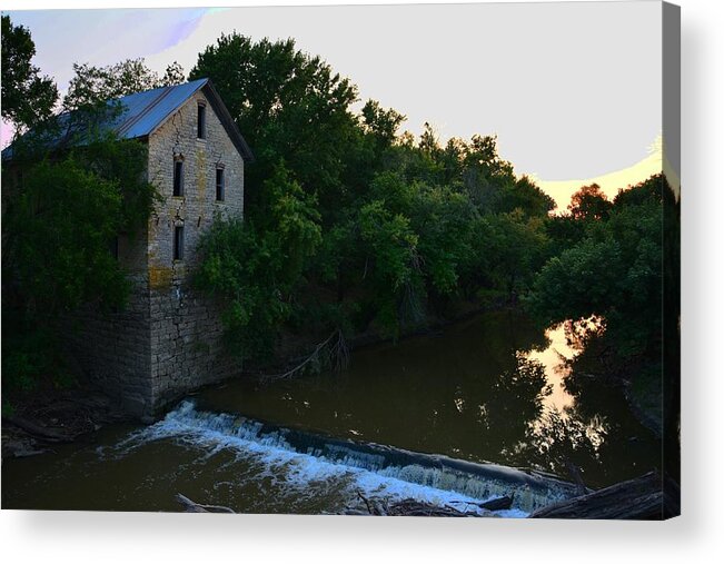 Mill Acrylic Print featuring the photograph Cedar Point Mill by Keith Stokes