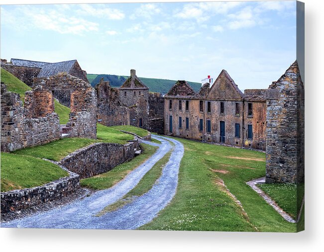 Charles Fort Acrylic Print featuring the photograph Charles Fort - Ireland by Joana Kruse