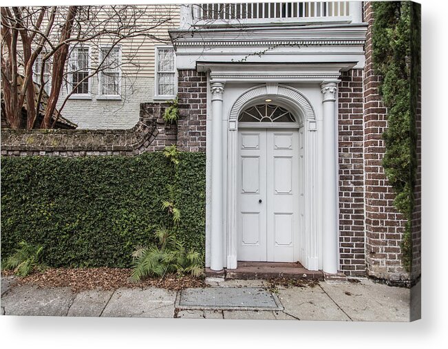 Charleston Acrylic Print featuring the photograph Charleston Doorway 32 by John McGraw