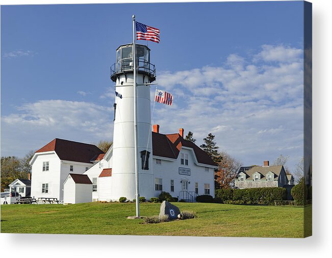 Cape Cod Acrylic Print featuring the photograph Chatham Lighthouse I by Marianne Campolongo