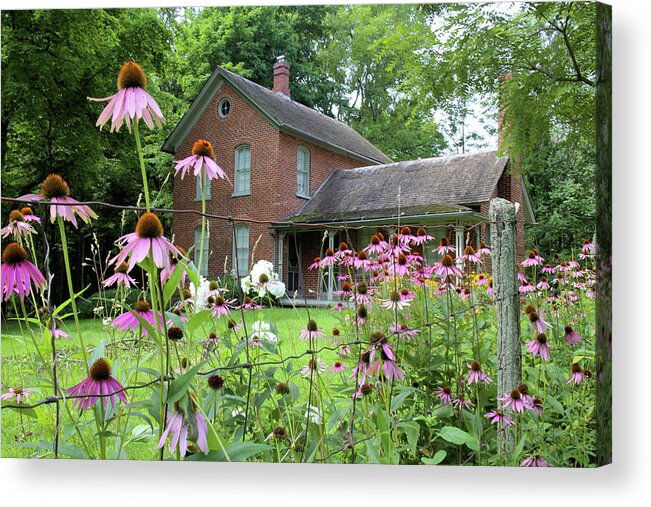 Farm House Acrylic Print featuring the photograph Chellberg Farm by Scott Kingery