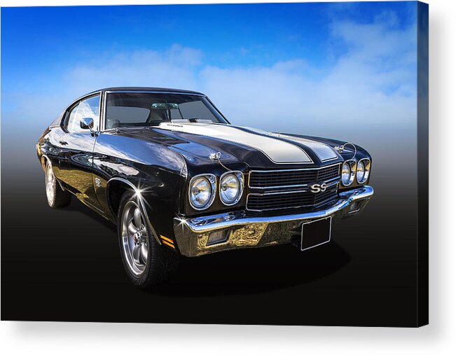 Car Acrylic Print featuring the photograph Chevy Muscle by Keith Hawley