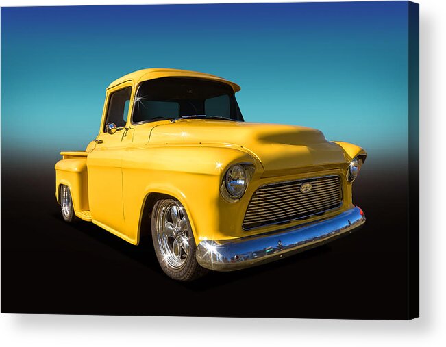 Pickup Acrylic Print featuring the photograph Chevy Stepside by Keith Hawley