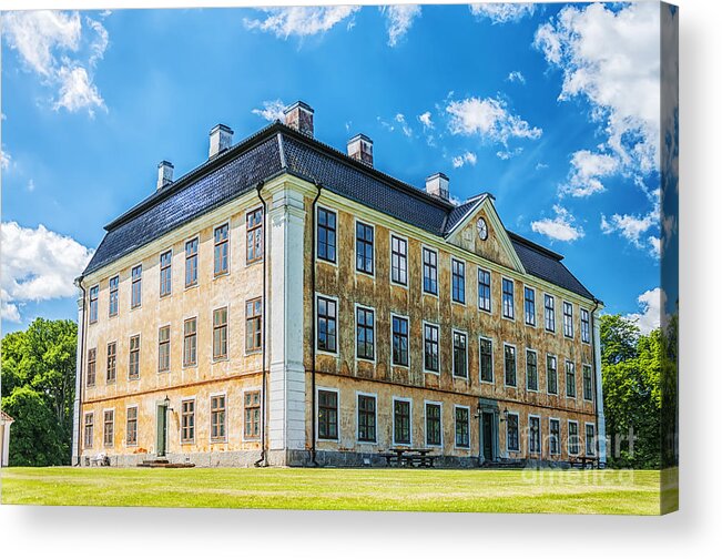 Skane Acrylic Print featuring the photograph Christinehofs Castle by Antony McAulay