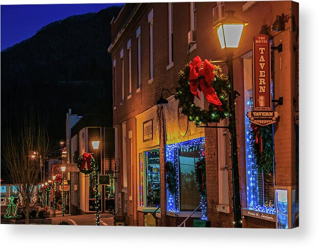 Christmas Acrylic Print featuring the photograph Christmas Sentinels by Dale R Carlson