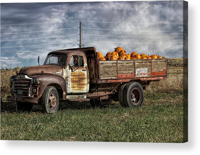 Harvest Acrylic Print featuring the photograph Chromatic Shipment by Becca Buecher